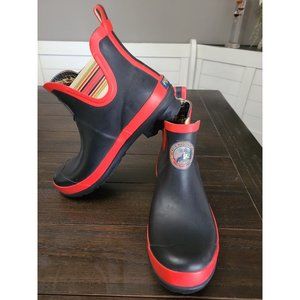 Pendleton Womens Acadia National Park Black Rainboot Size 10 NWOT